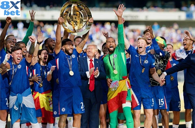 8XBET chúc mừng Chelsea FC vô địch FIFA Club World Cup với ưu đãi đặc biệt cho thành viên