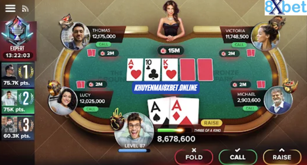 Tìm hiểu Tiền Thưởng Hoàn Tiền Hàng Ngày 1% tại 8xbet Poker
